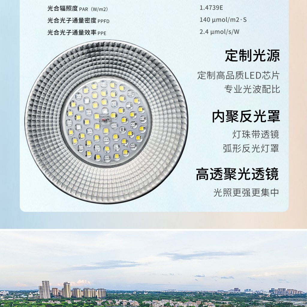 藻类绿藻植物补光灯 鱼塘虾塘养殖爆藻灯苔藓珊瑚鱼缸海藻灯插图8